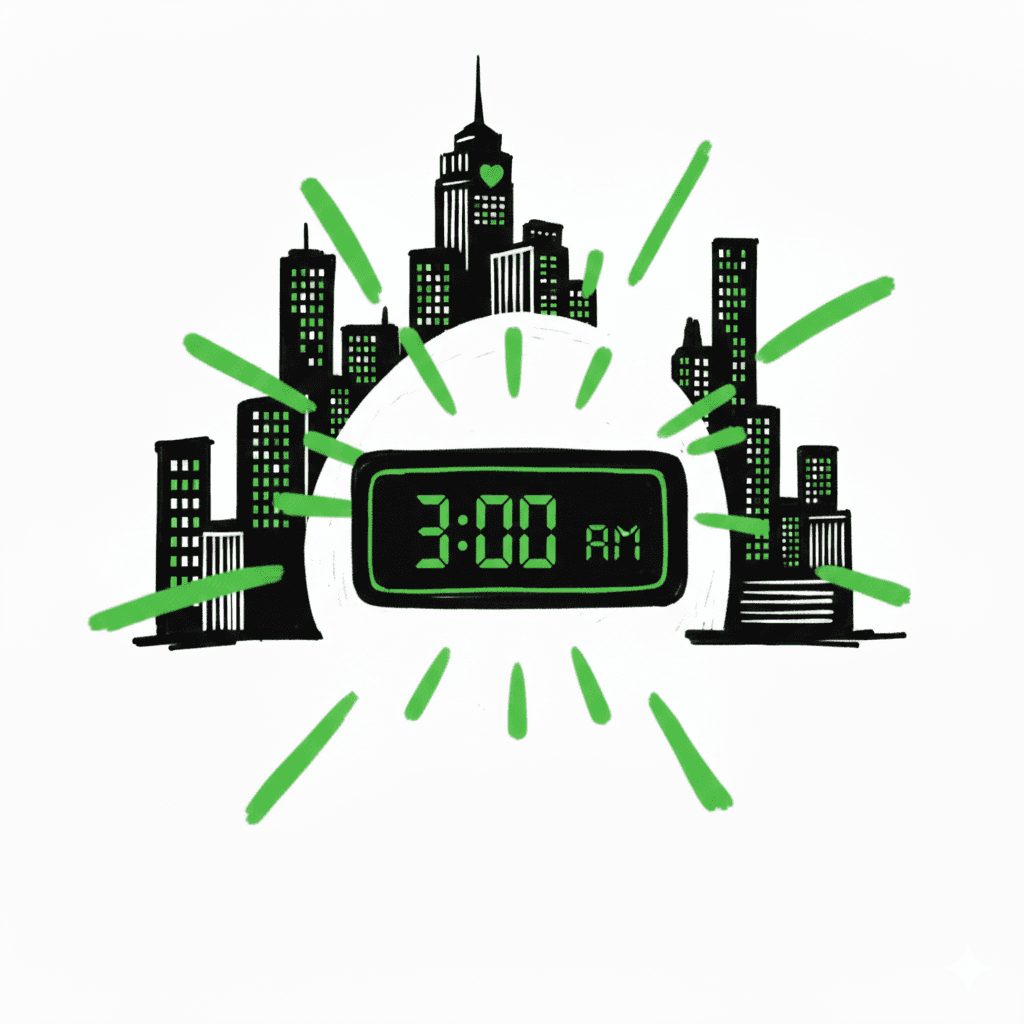 3am in NYC cover art