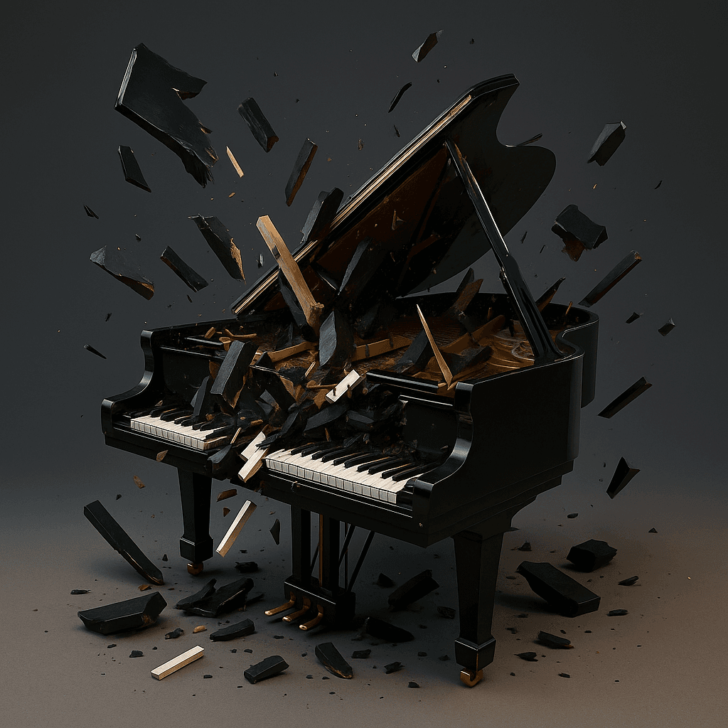 BR0KEN PI@NOS w/ stems