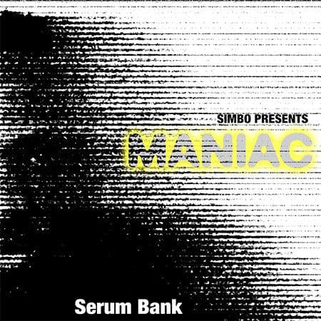 Simbo - Maniac (Serum Bank) cover art