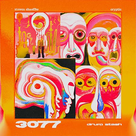 Steven Shaeffer & Cryptic - 3077 (Drum Stash) cover art
